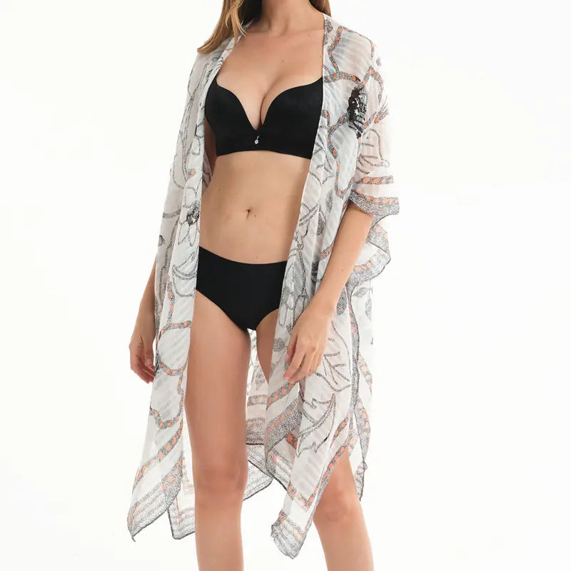 Bikini Blouse for Beach Sun Protection